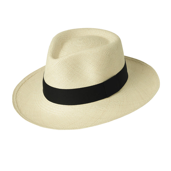 Handmade Panama Hat Teardrop Crown