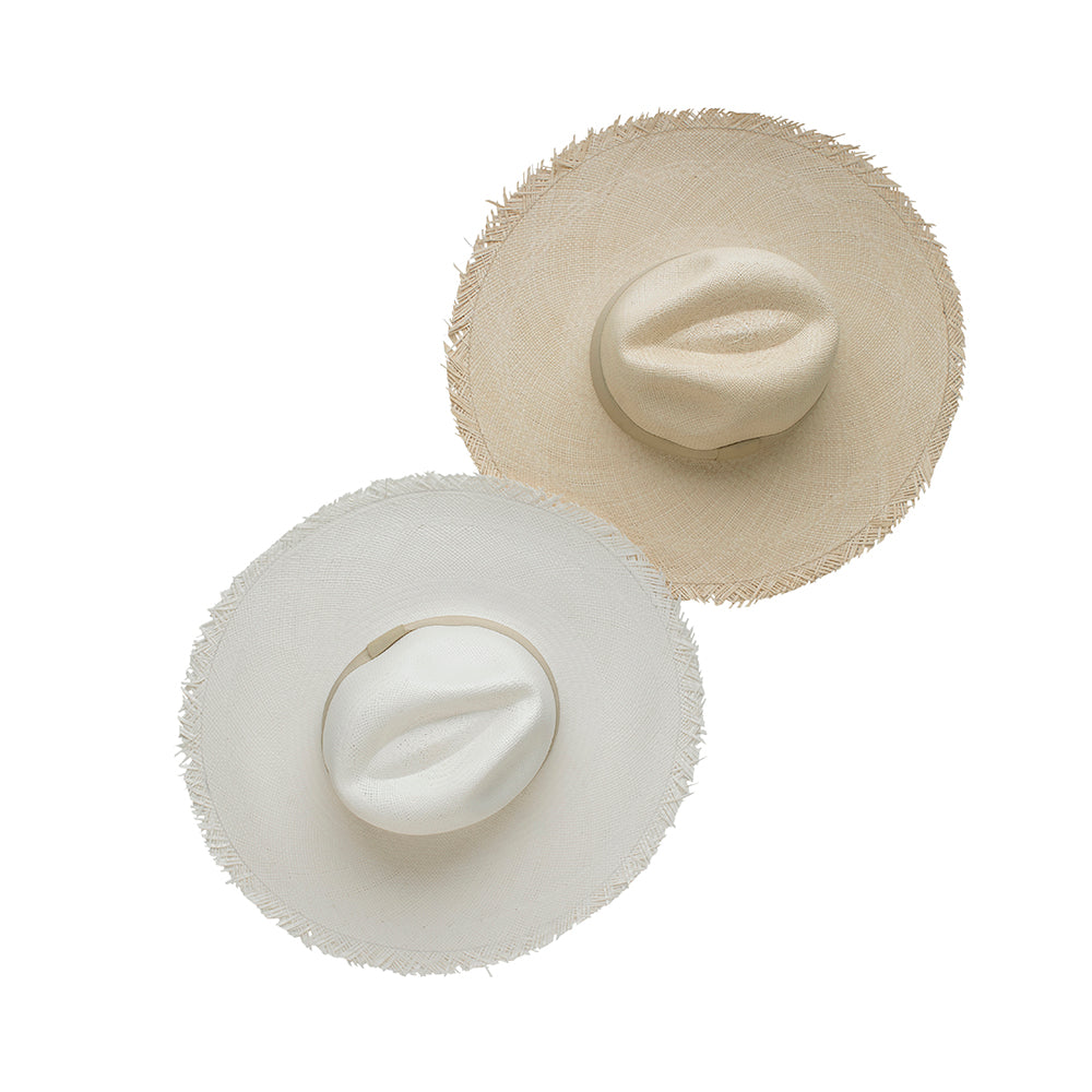 Frayed Edge Wide Brim Panama Hat – Perez Trading