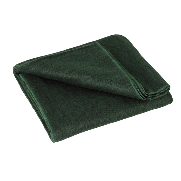 Alpaca Wool Throw Blanket - Kombu Green