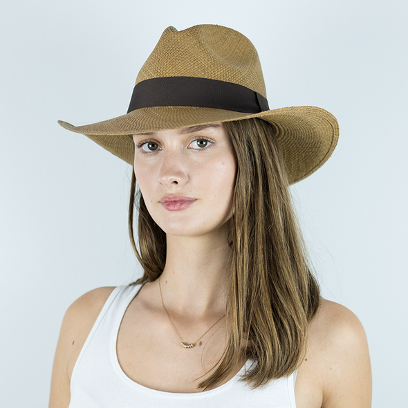 Handmade straw Panama Hat | Indiana