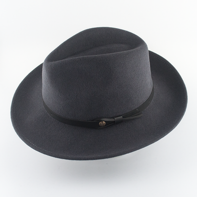 Felt Hat with Leather Band | Bigalli | Denzel